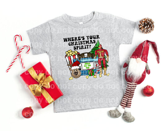 Where's Your Christmas Spirit Dream Print or Sublimation Print