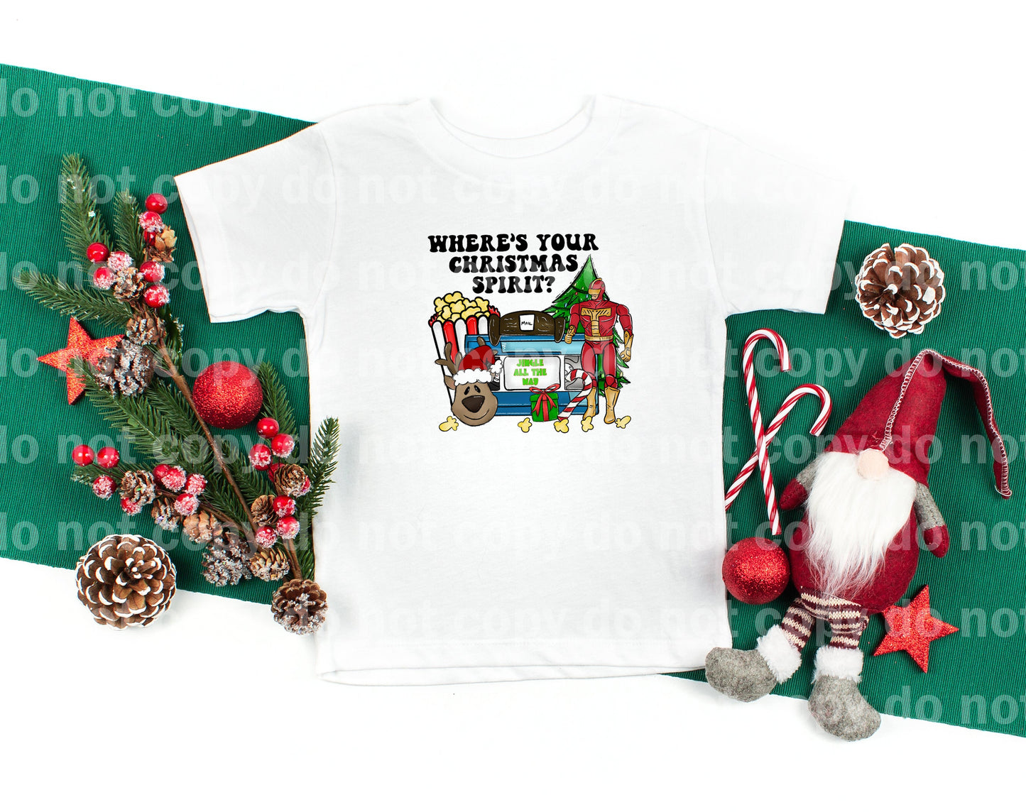 Where's Your Christmas Spirit Dream Print or Sublimation Print