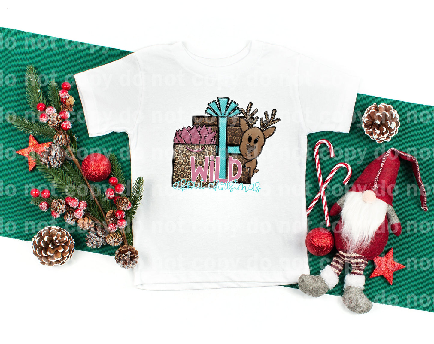 Wild About Christmas Dream Print or Sublimation Print