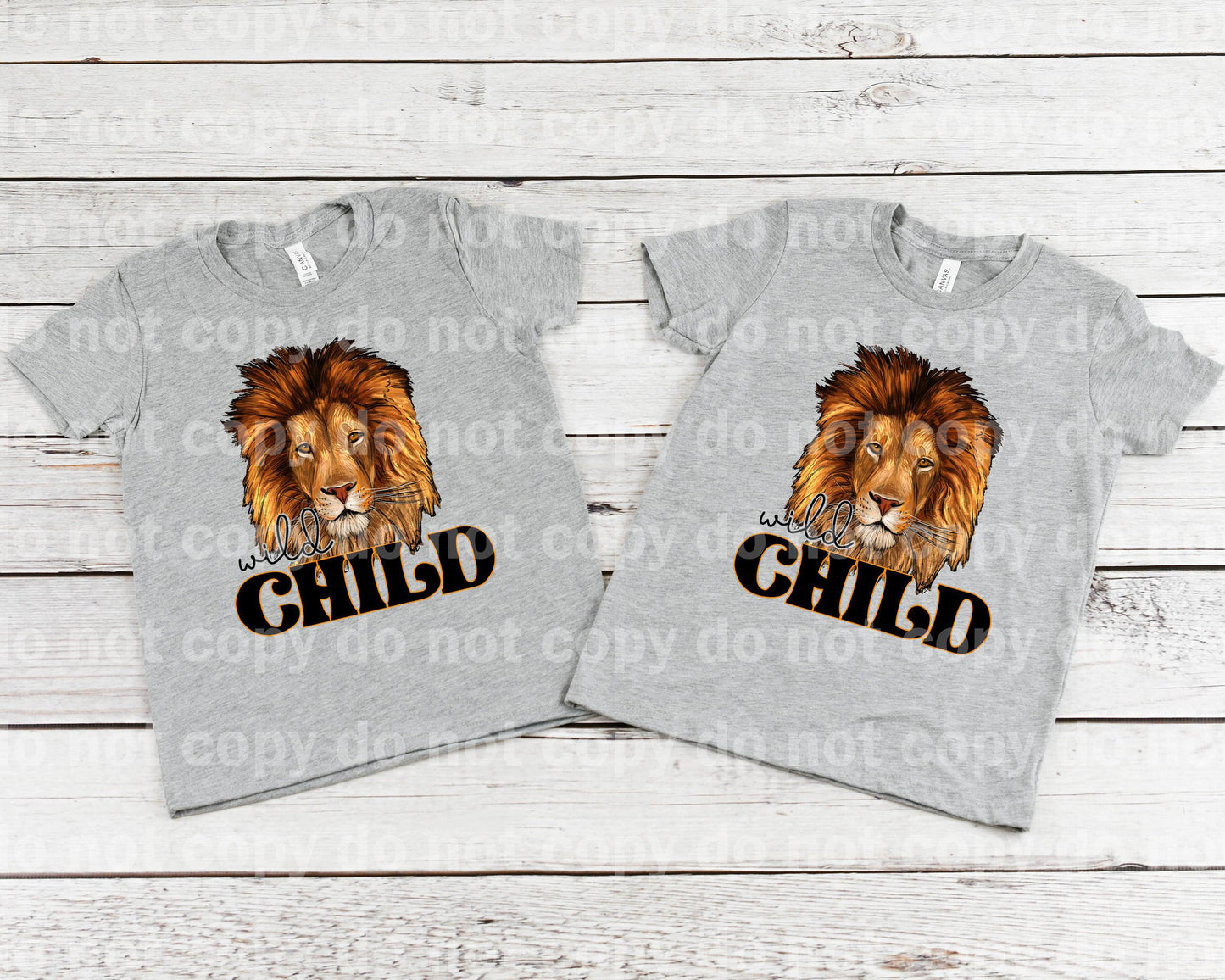 Wild Child Lion Face Dream Print or Sublimation Print