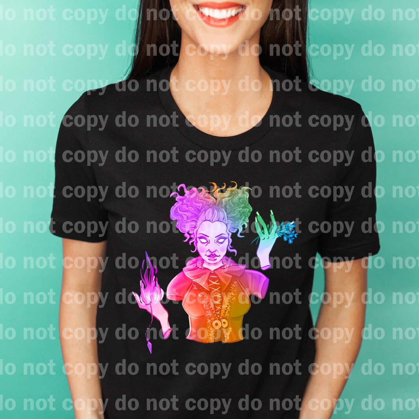 Winifred Witch Pastel or rainbow Color Style Dream Print or Sublimation Print