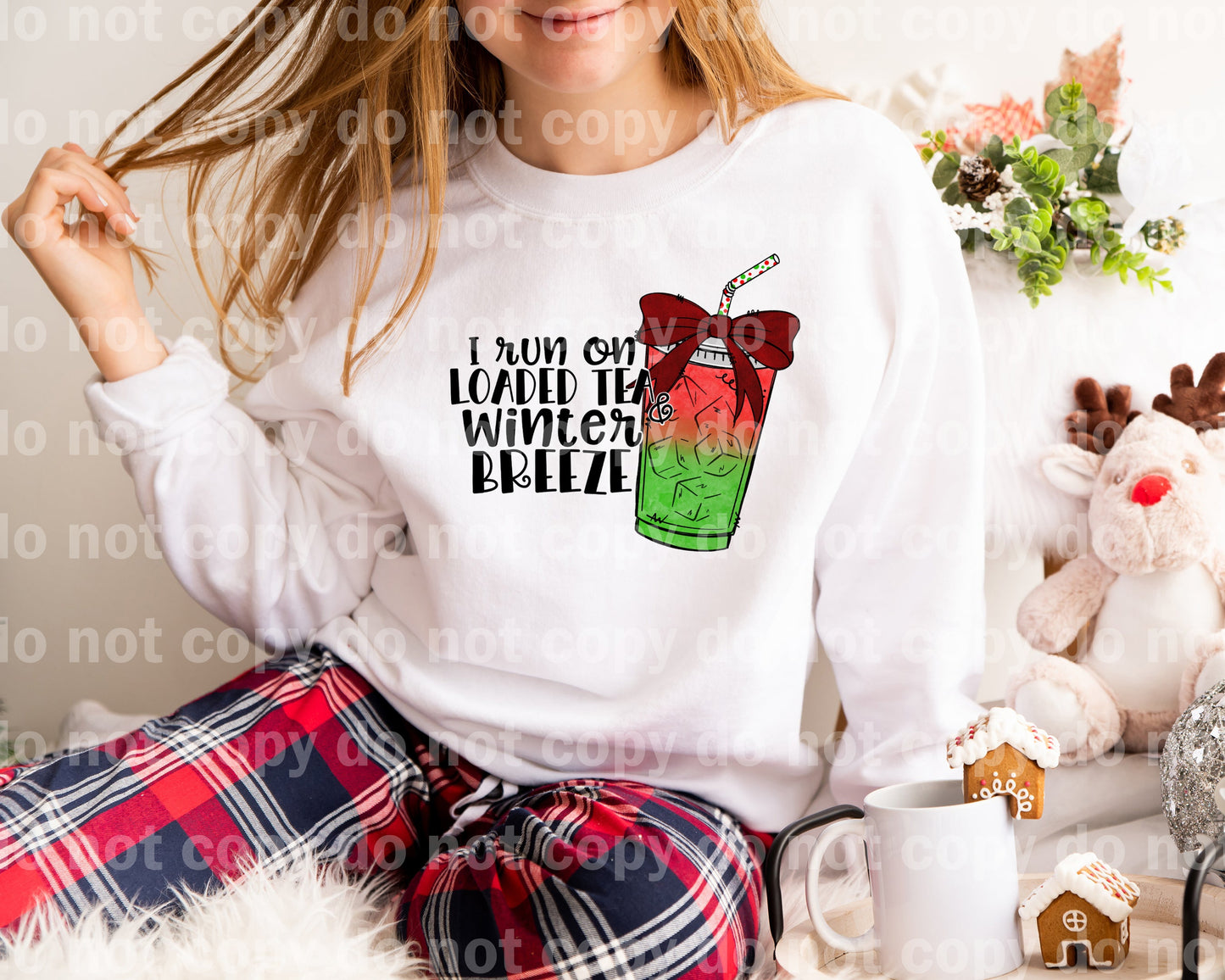 I Run On Loaded Tea And Winter Breeze Dream Print or Sublimation Print