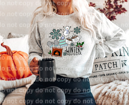 Winter Obsessed Full Color/One Color Dream Print or Sublimation Print