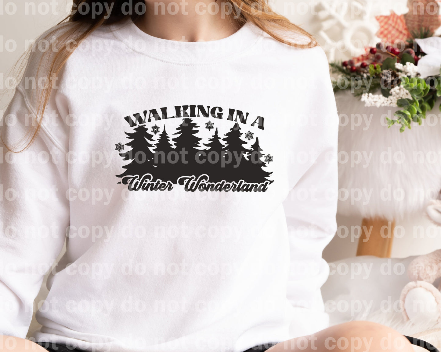 Walking In A Winter Wonderland Dream Print or Sublimation Print