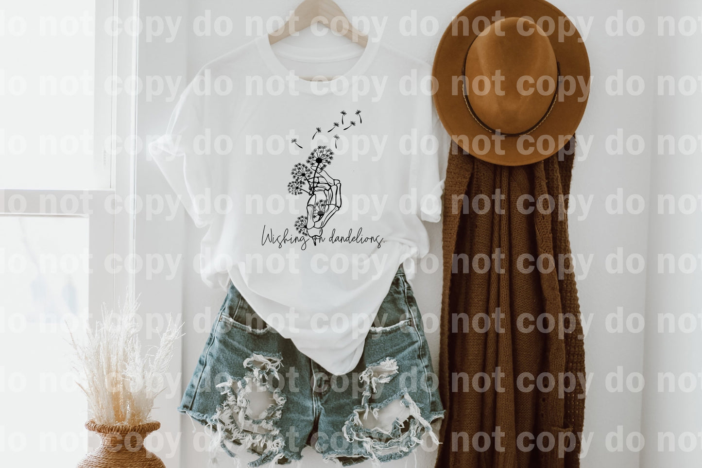 Wishing On Dandelions Full Color/One Color Dream Print or Sublimation Print