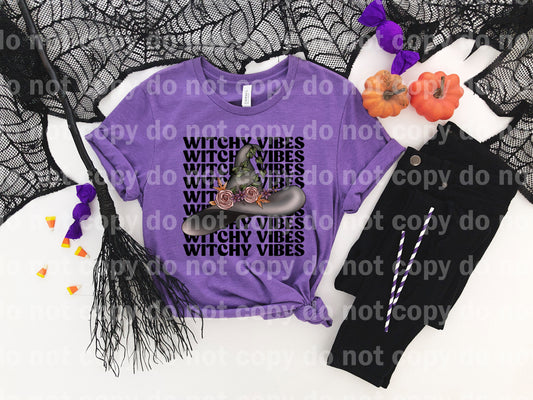 Witches Vibes Floral Hat Dream Print or Sublimation Print