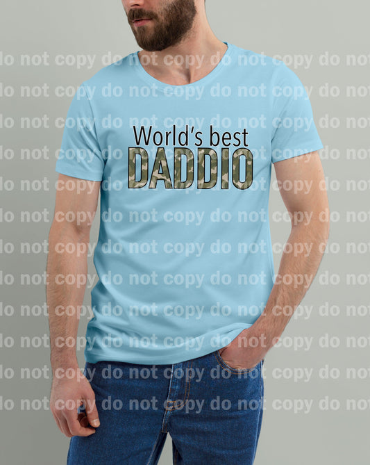 World's Best Daddio Dream Print or Sublimation Print