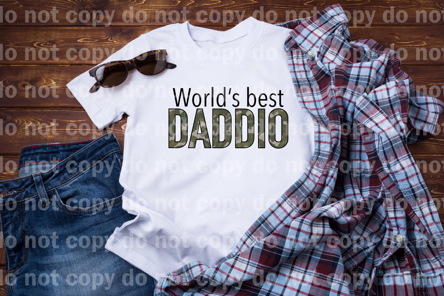 World's Best Daddio Dream Print or Sublimation Print