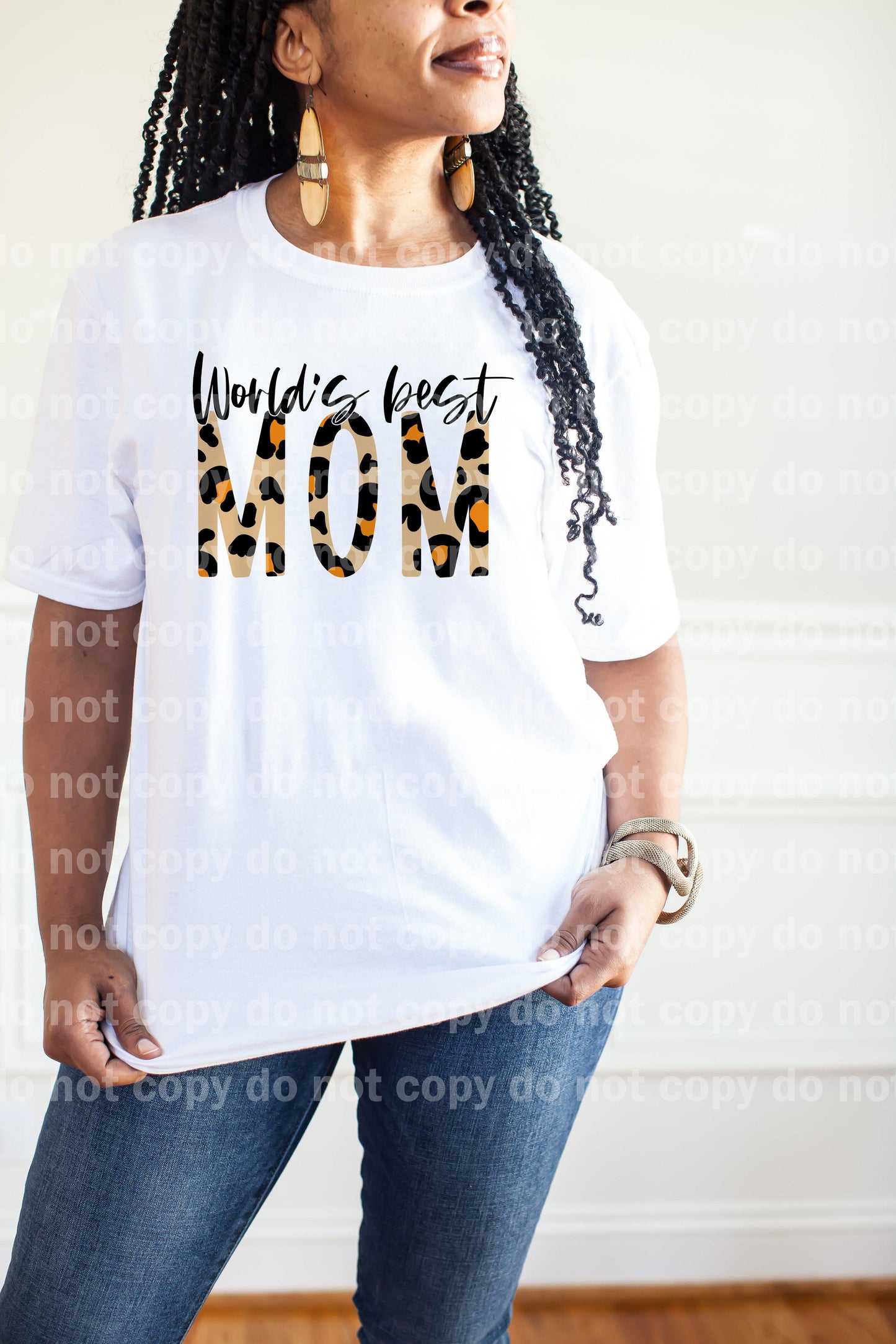 Worlds Best Mom In Various Colors Dream Print or Sublimation Print