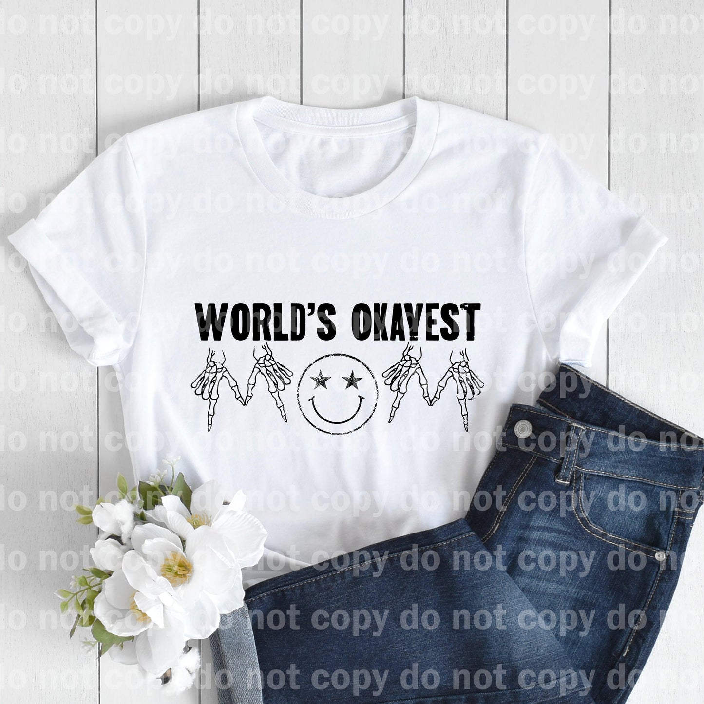 World's Okayest Mom Dream Print or Sublimation Print