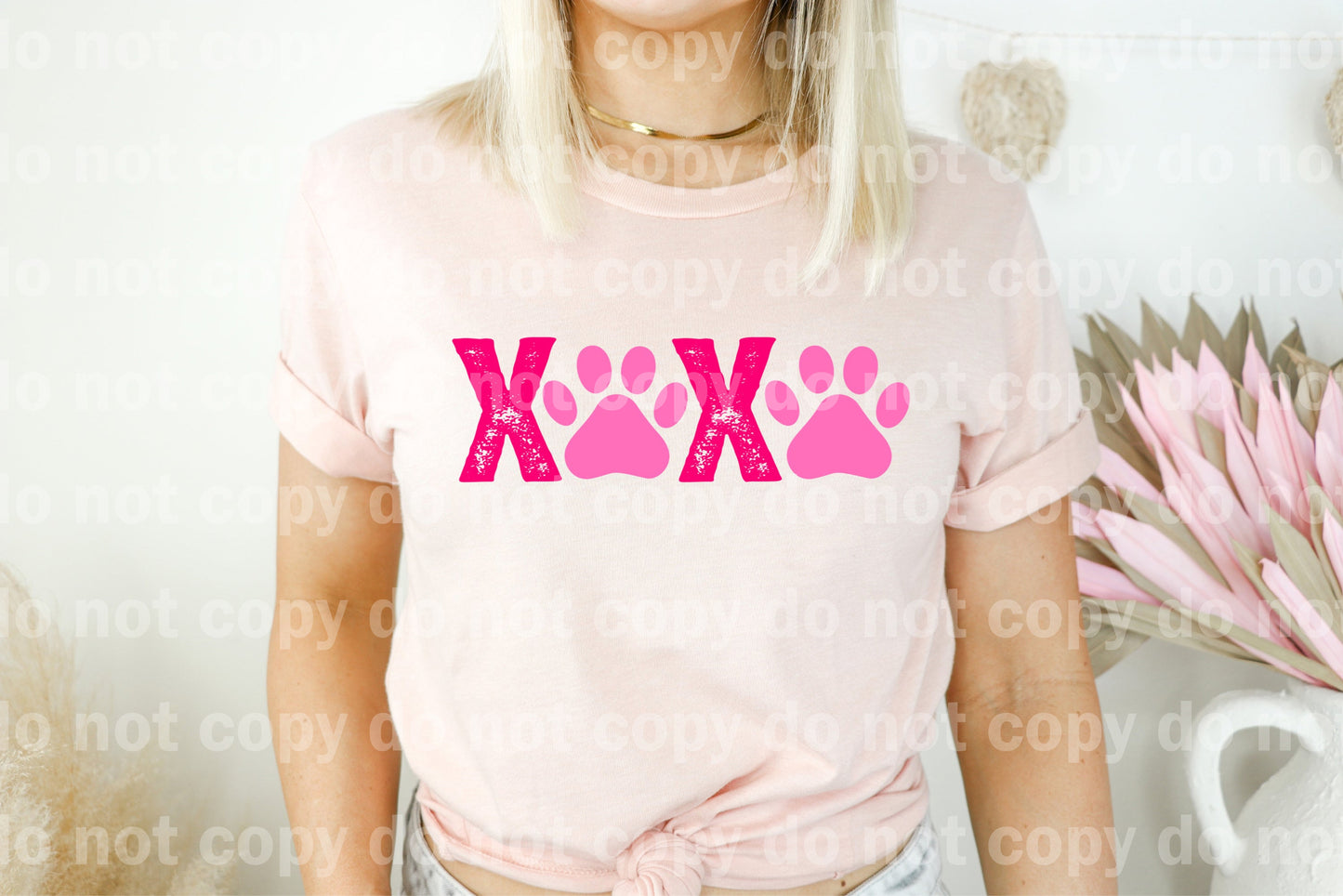 Xoxo Paws Full Color/One Color Dream Print or Sublimation Print