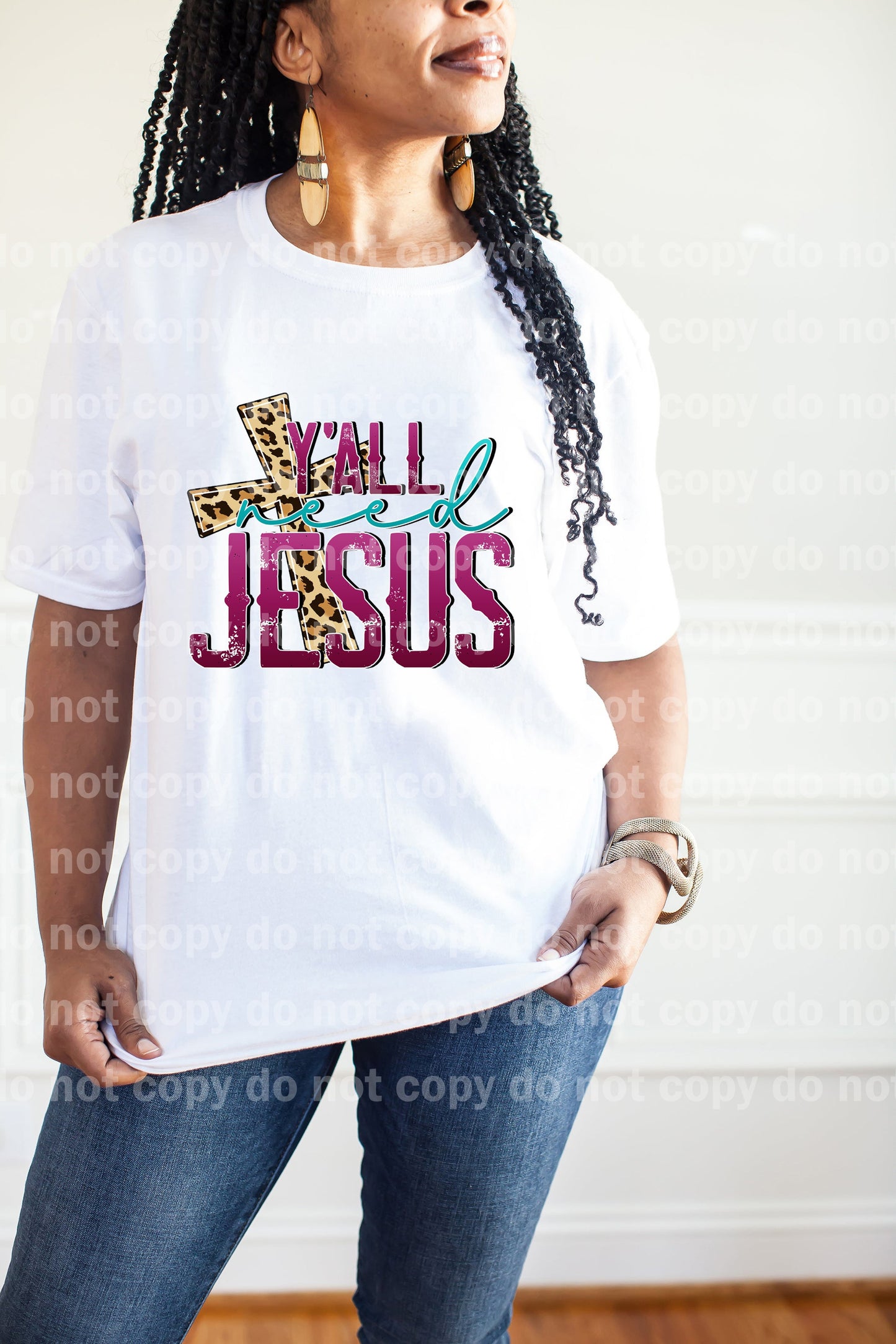 You All Need Jesus Dream Print or Sublimation Print