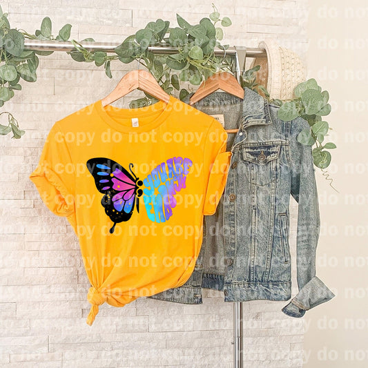 You Are Enough Butterfly Full Color/One Color Dream Print or Sublimation Print