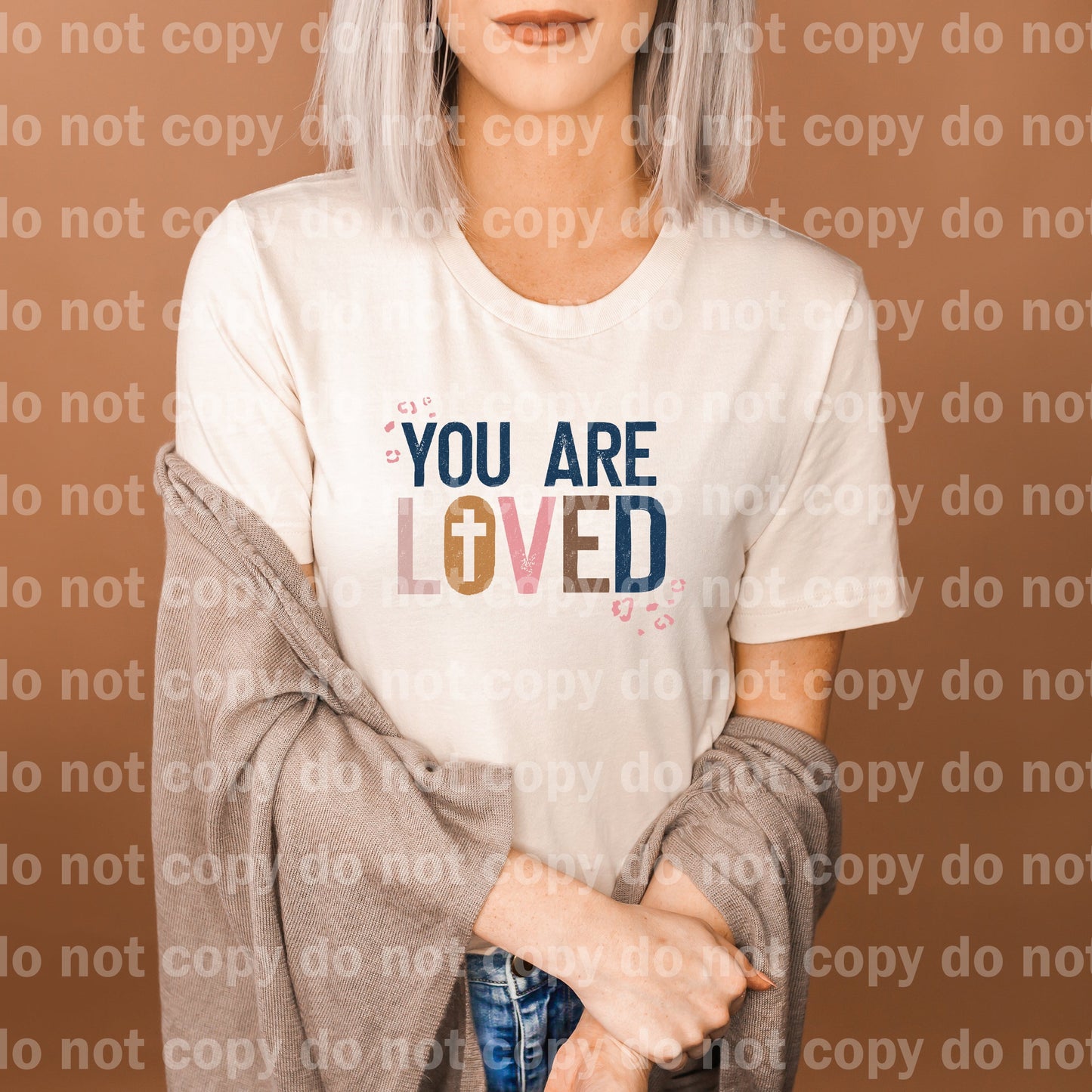 You Are Loved Distressed Dream Print or Sublimation Print