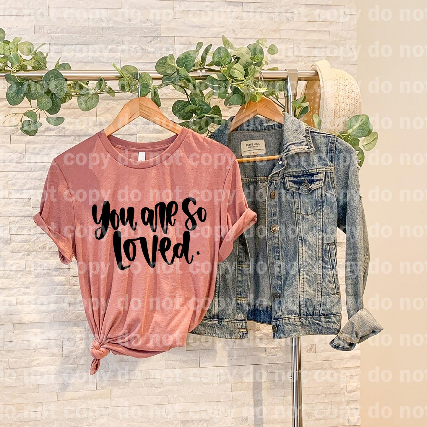 You Are So Loved Full Color/One Color Dream Print or Sublimation Print