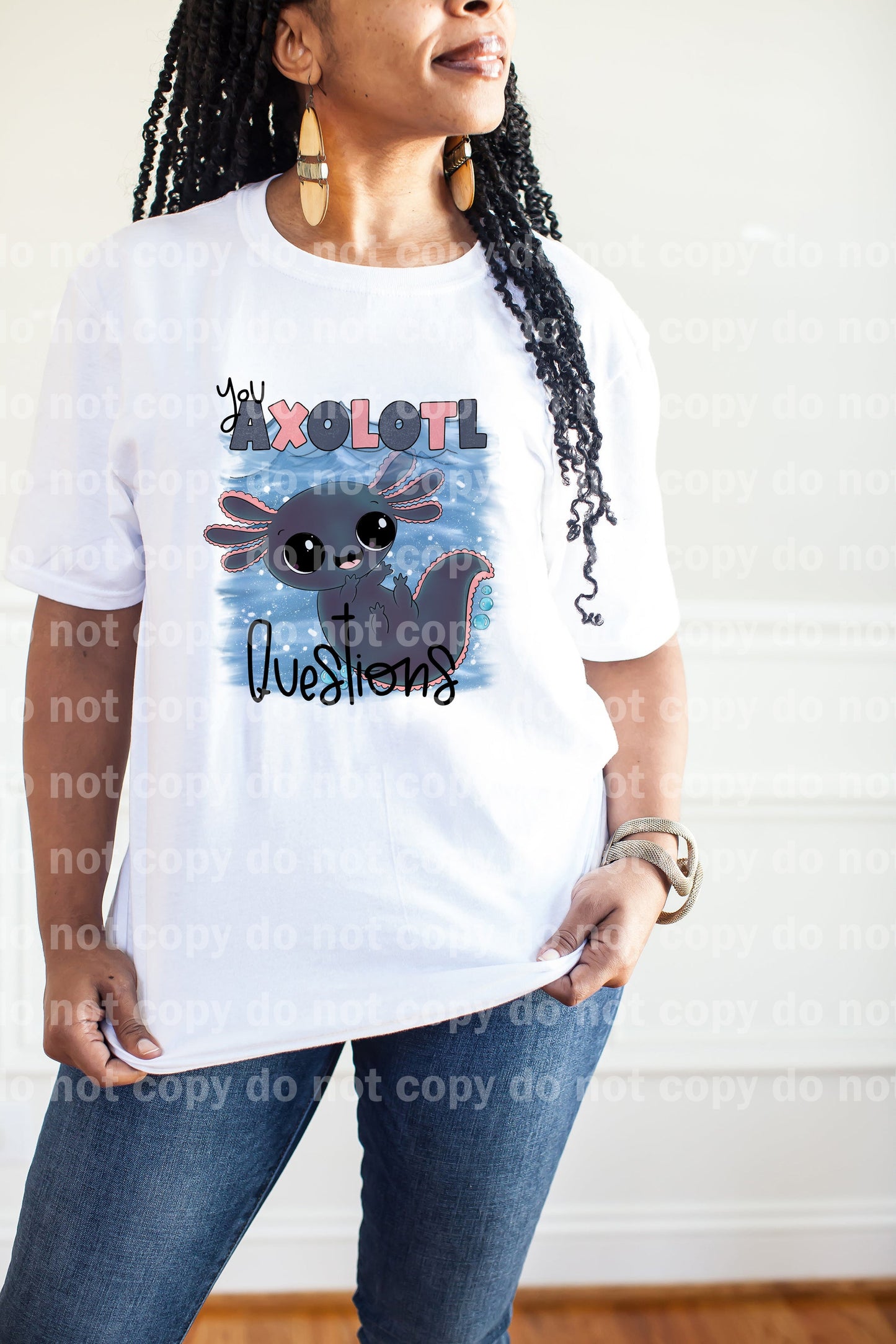 You Axolotl Questions Dream On Dream Print or Sublimation Print