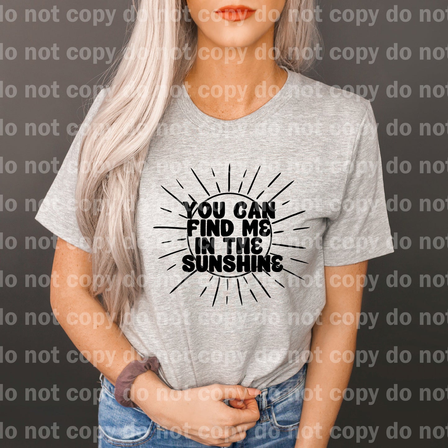 You Can Find Me In The Sunshine Full Color/One Color Dream Print or Sublimation Print