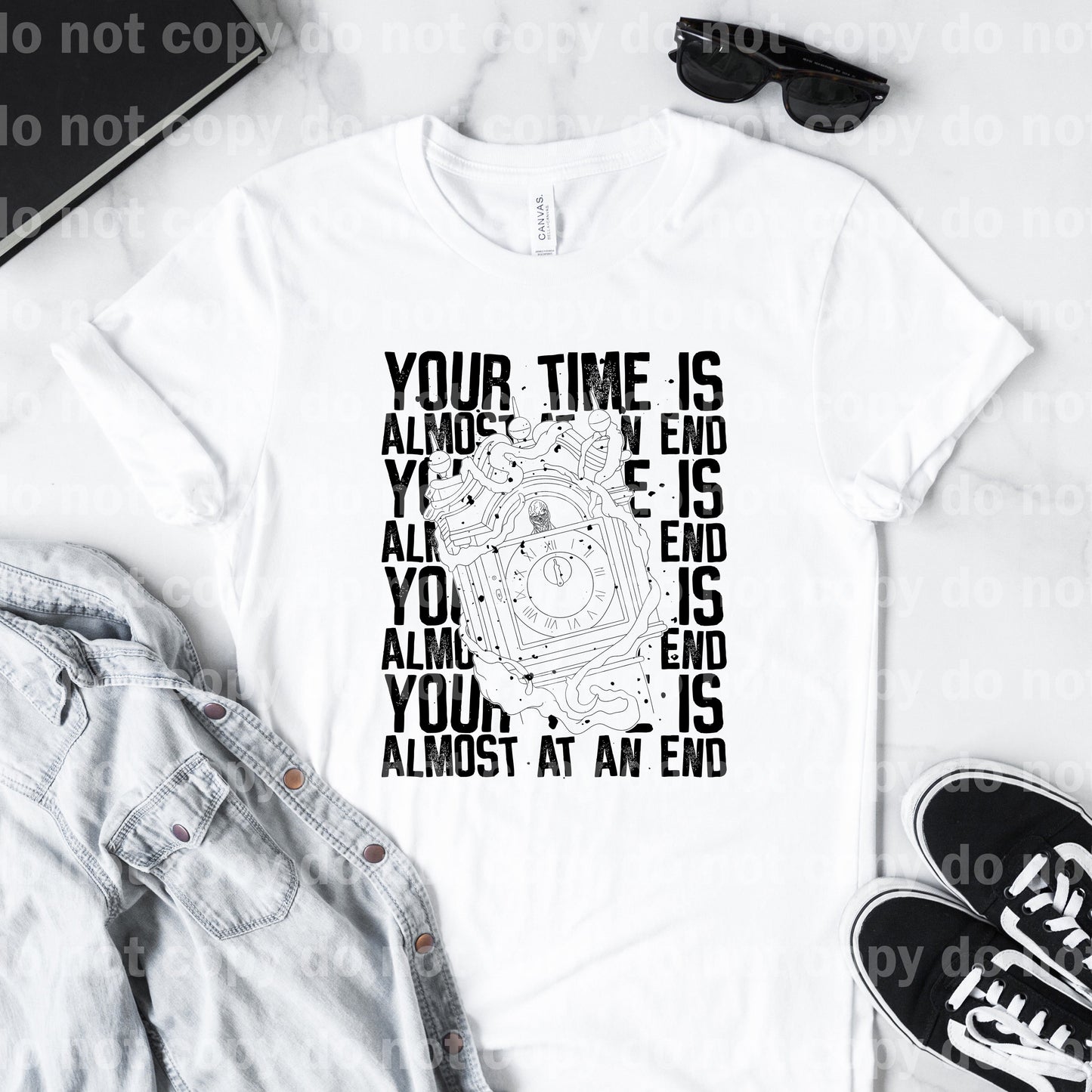 Your Time Is Almost At An End Outline Dream Print or Sublimation Print