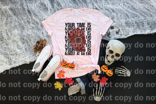 Your Time Is Almost At An End Red Dream Print or Sublimation Print