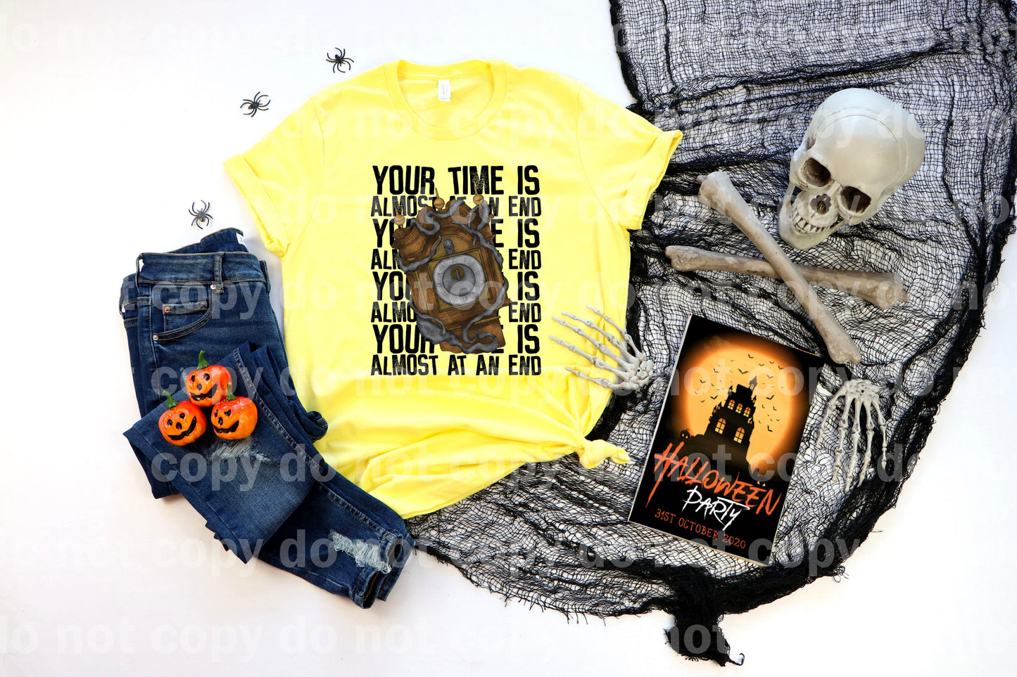 Your Time Is Almost At An End Yellow Gold Dream Print or Sublimation Print