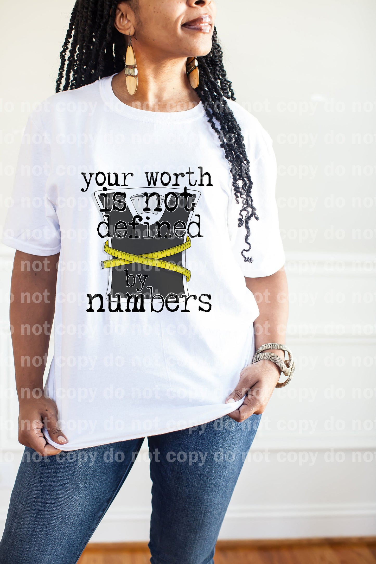 Your Worth Is Not Defined By Numbers Dream Print or Sublimation Print