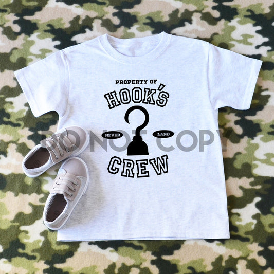Property of Hook's Crew Sublimation Print