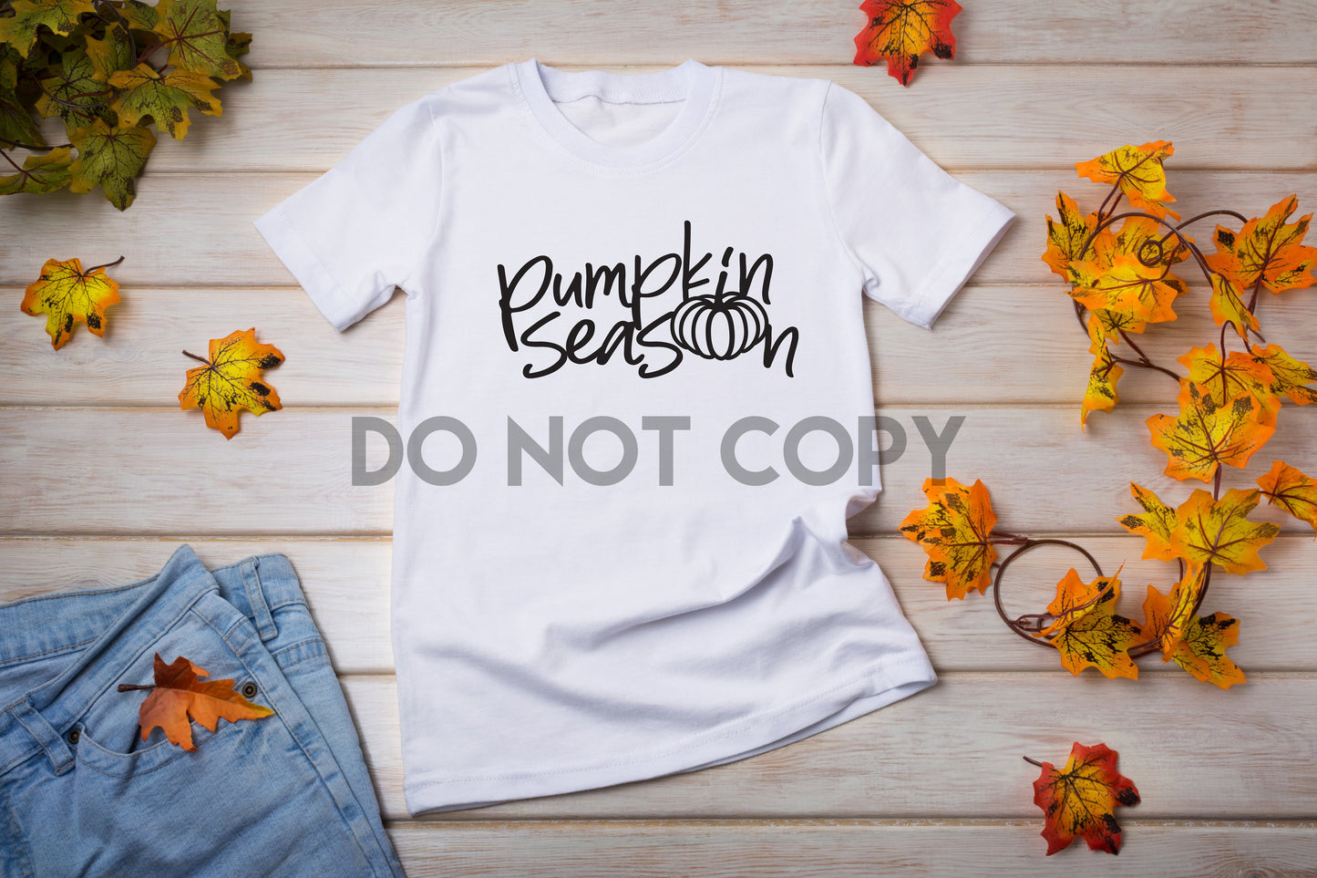 Pumpkin Season Sublimation print