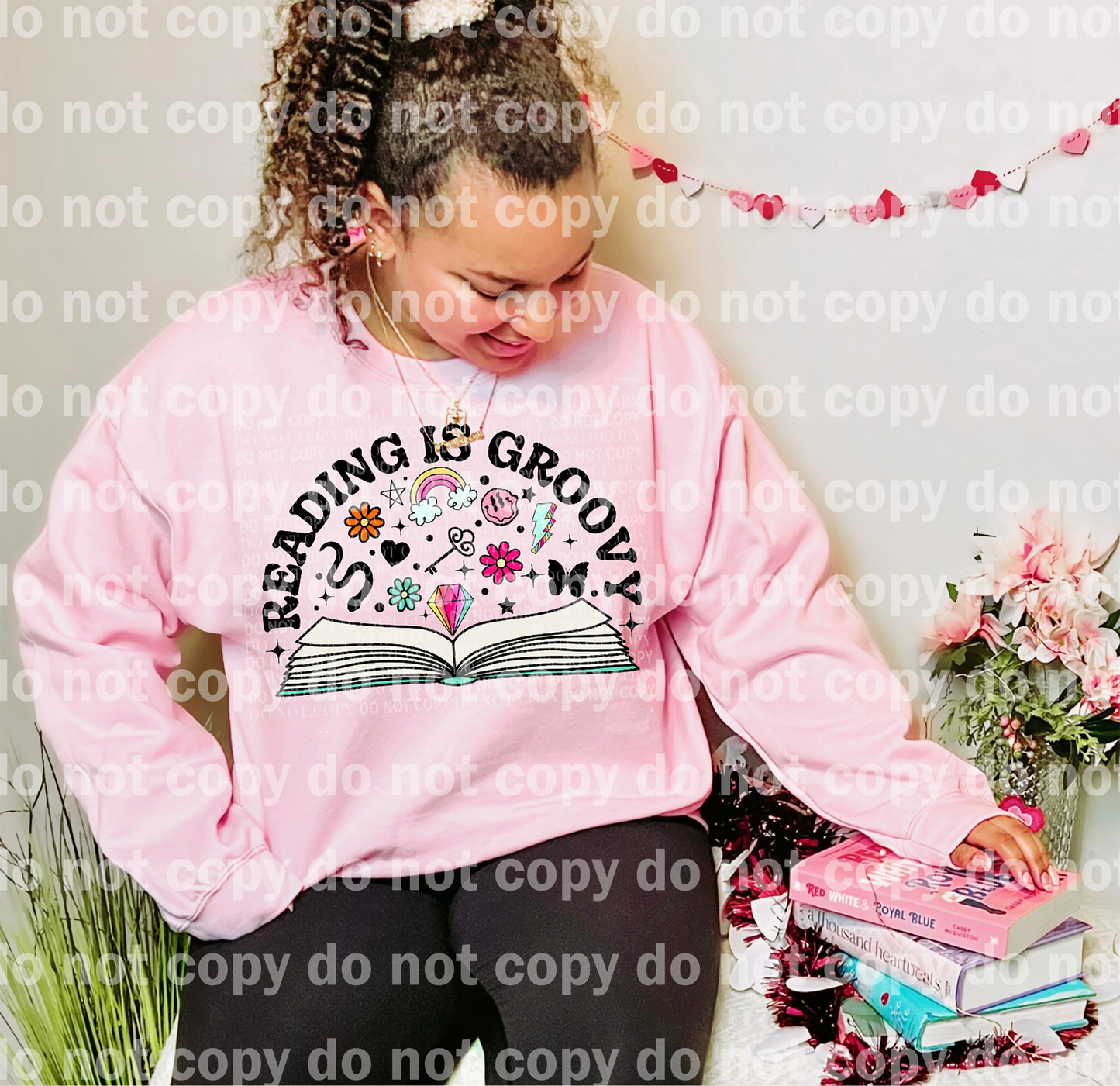 Reading Is Groovy Dream Print or Sublimation Print