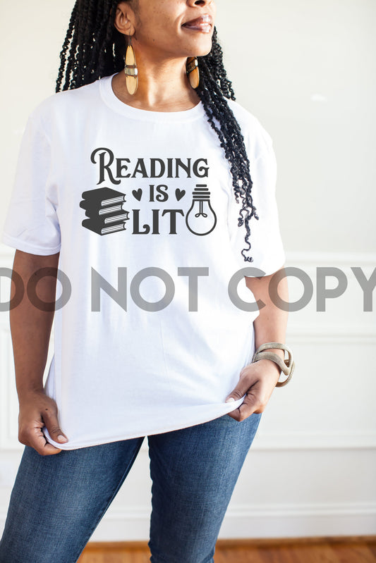 Reading Is Lit Sublimation print