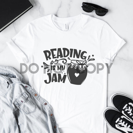 Reading Is My Jam Sublimation print