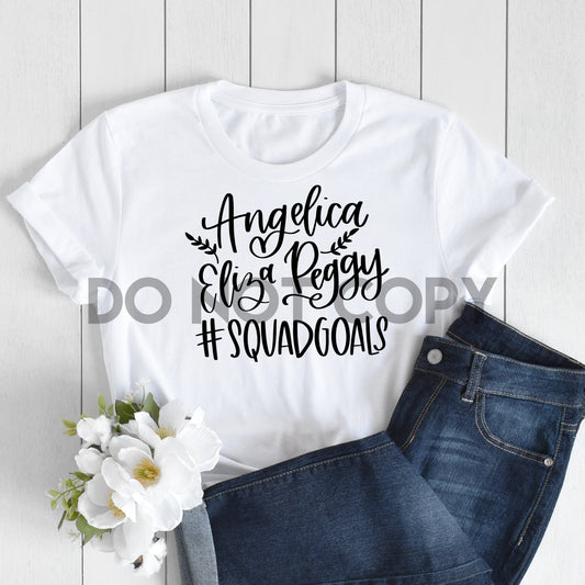 Impresión por sublimación de Schuyler Sisters Squad Goals Hamilton