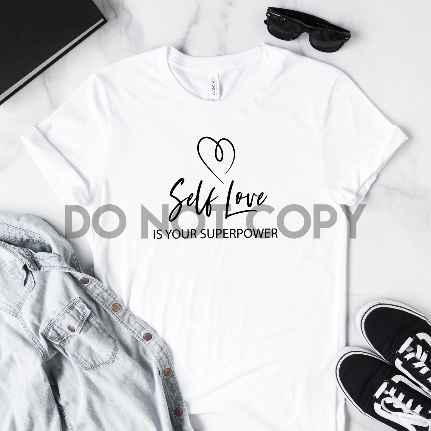 Self Love Is Your Superpower Sublimation Print