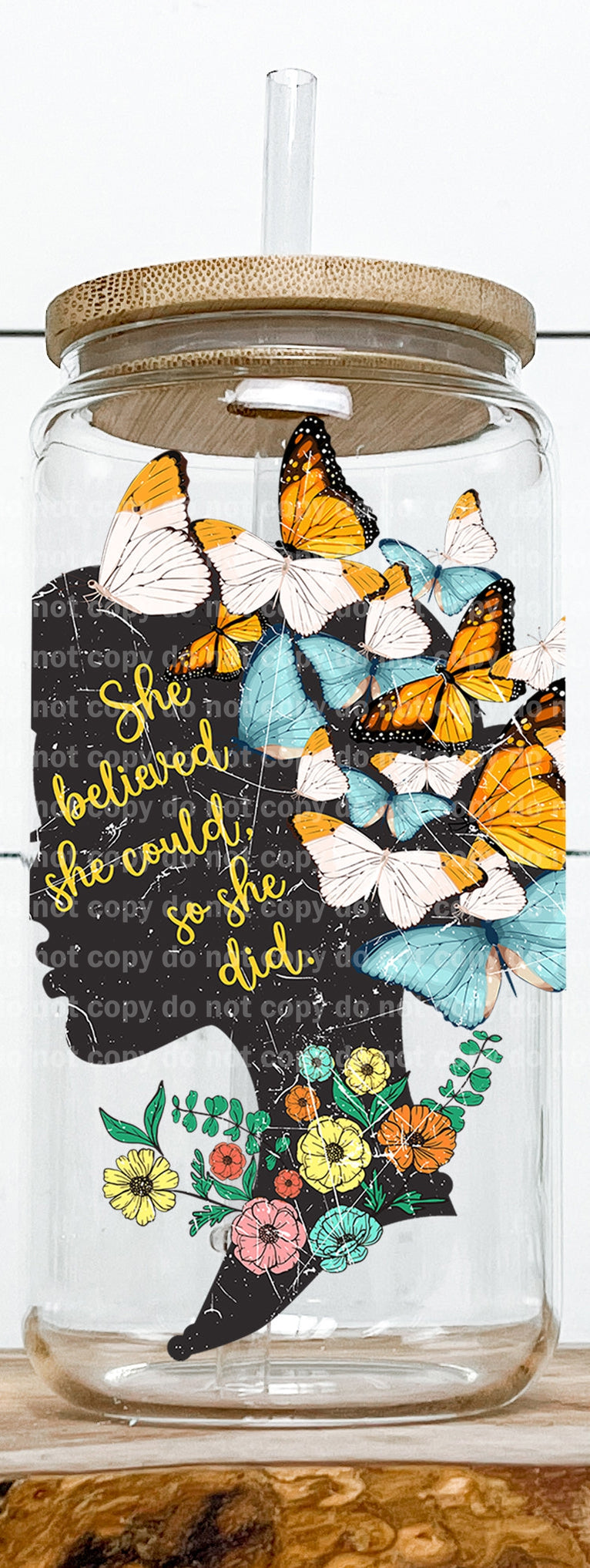 She Believed She Could So She Did Decal 3.5 x 5
