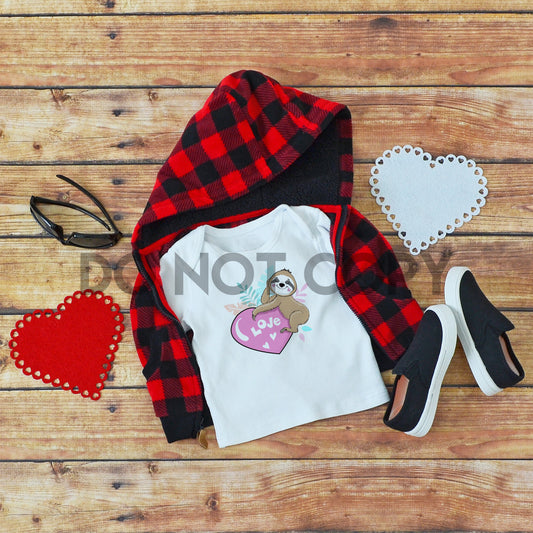 Impresión por sublimación Sloth Love Valentine