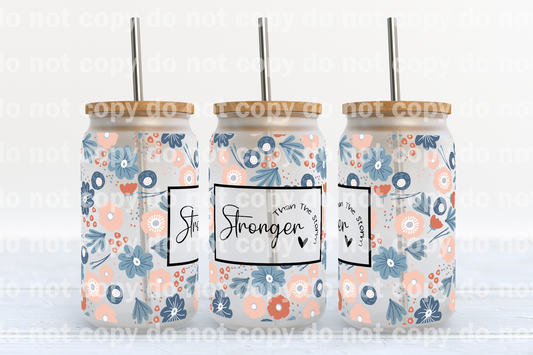 Stronger Than The Storm 16oz Cup Wrap