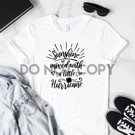 Sunshine Mixed With a Little Hurricane Sublimation Print