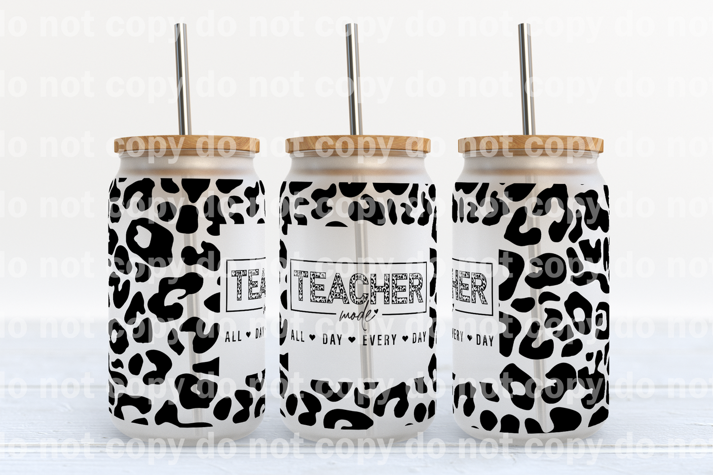 Teacher All Day Everyday 16oz Cup Wrap