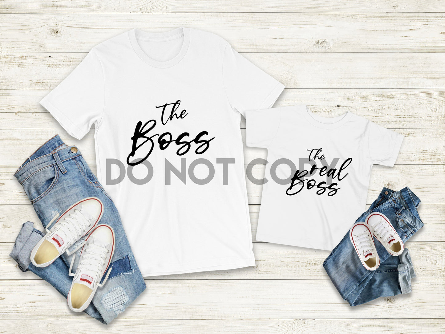 The Real Boss Sublimation Print