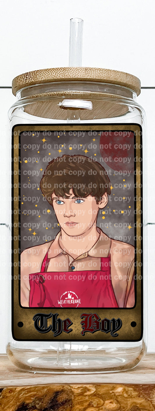 The Boy Card Decal 2.7 x 4.5