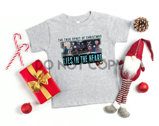 The true spirit of Christmas Lies in the Heart Dream Print or Sublimation Print