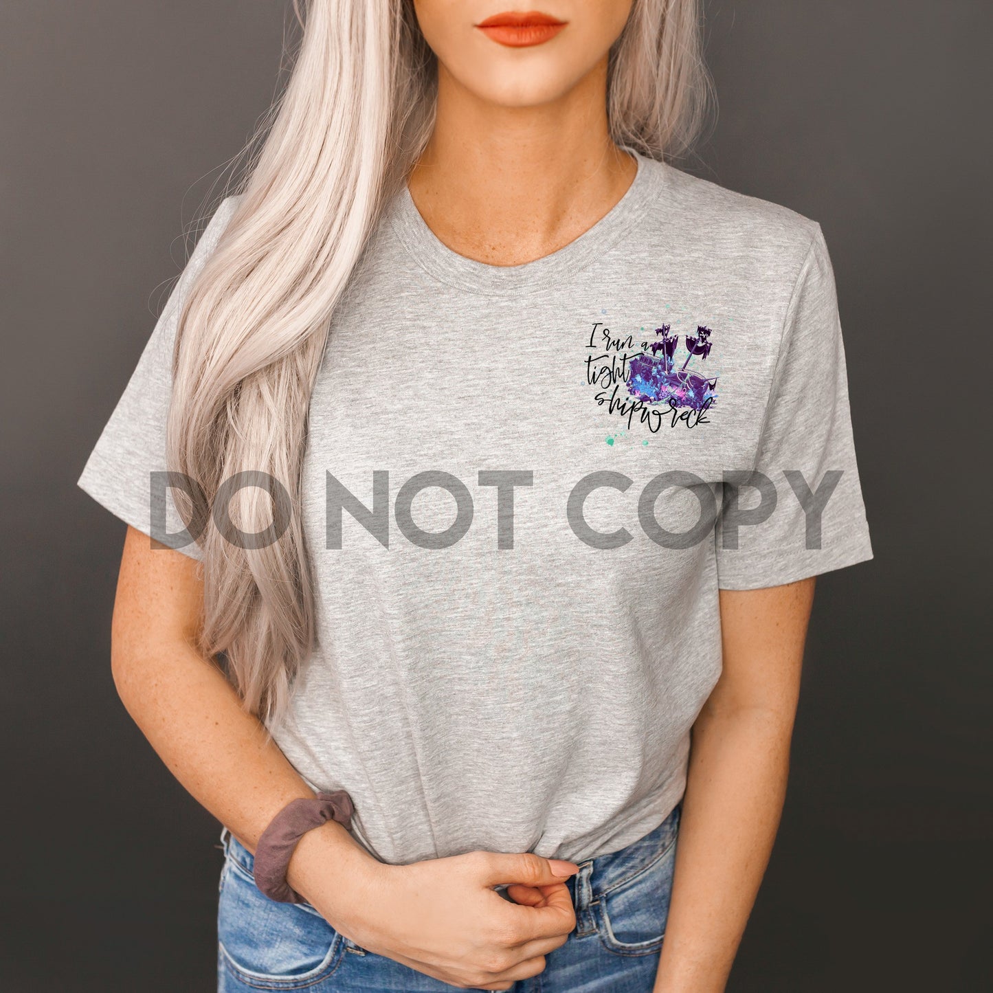 I run a tight shipwreck Dream Print or Sublimation Print