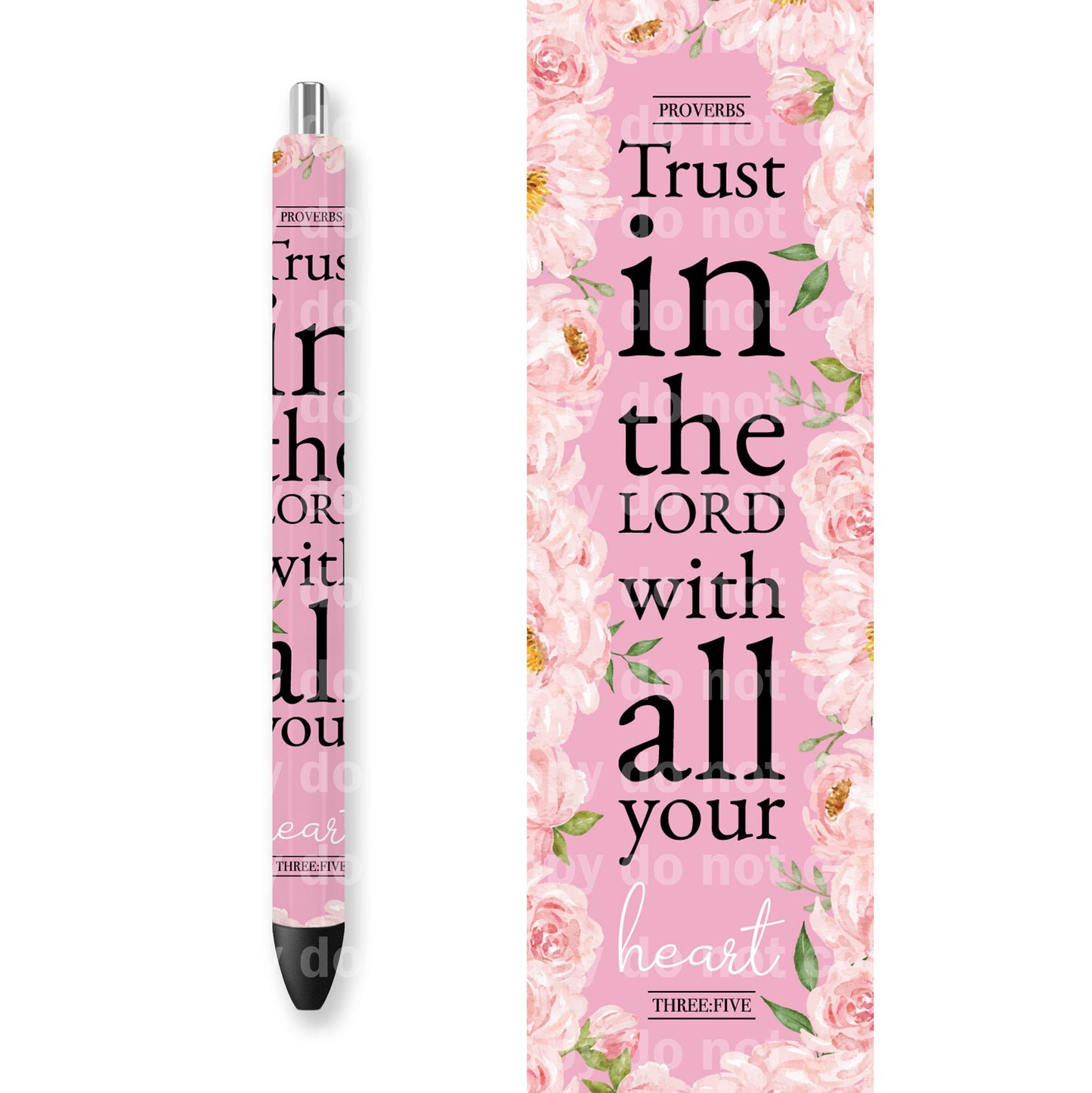 Trust In The Lord Pen Wrap
