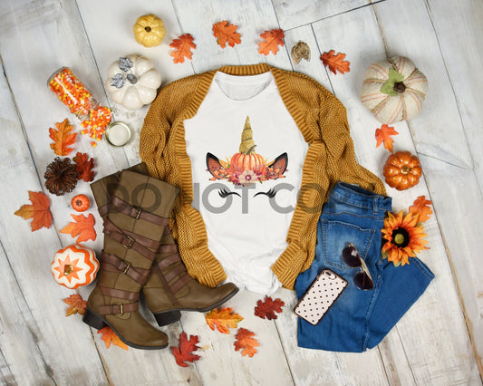 Fall Unicorn Sublimation print