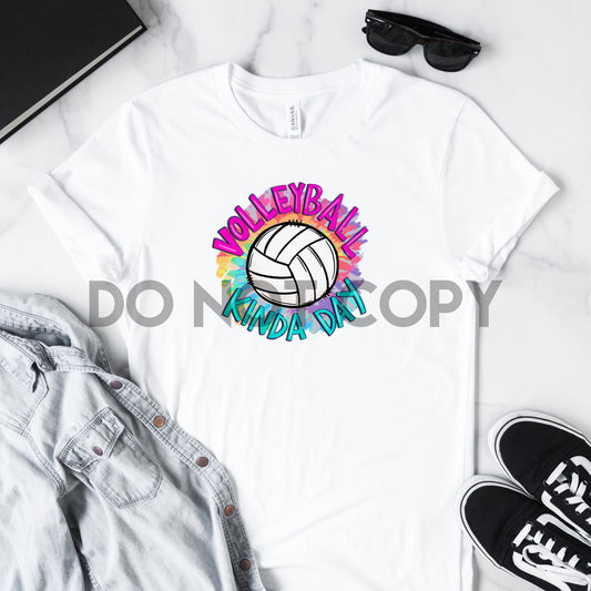 Volleyball Kinda Day Sublimation print