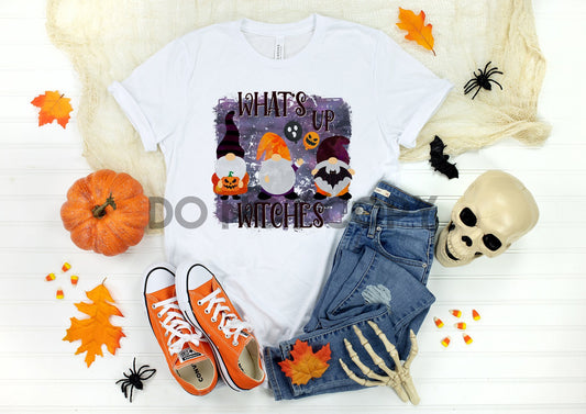 What's Up Witches Gnomes Sublimation Print