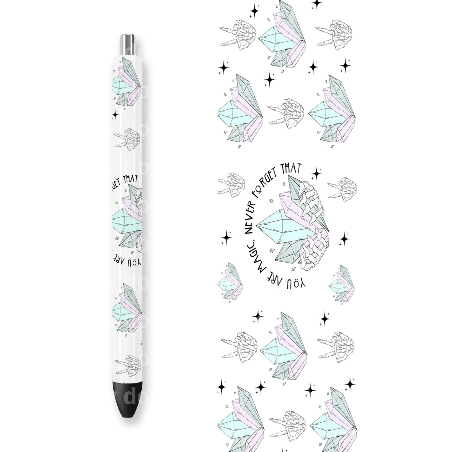 You Are Magic Never Forget That 16oz Cup Wrap and Pen Wrap